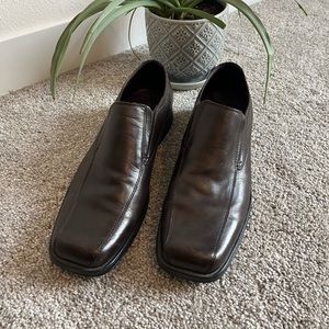Aldo Brown Slip On Shoes